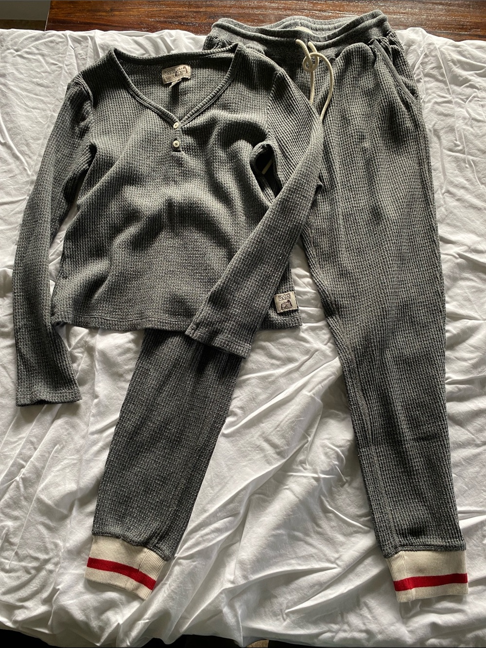 Roots Women’s Cabin Waffle Knit Tracksuit Set